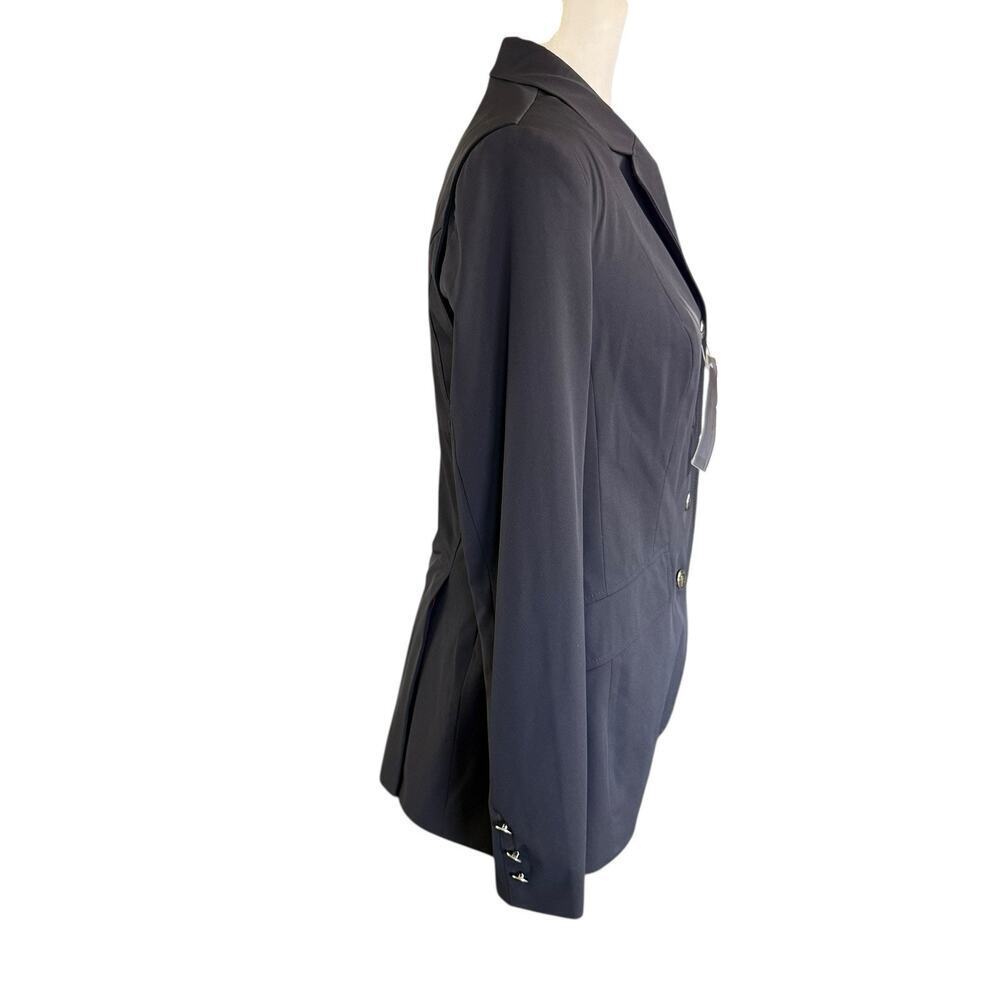 Ariat Pro Series Women's Bronte Show Coat Blazer US 8R Black Oldmoney Equestrian - Picture 8 of 16